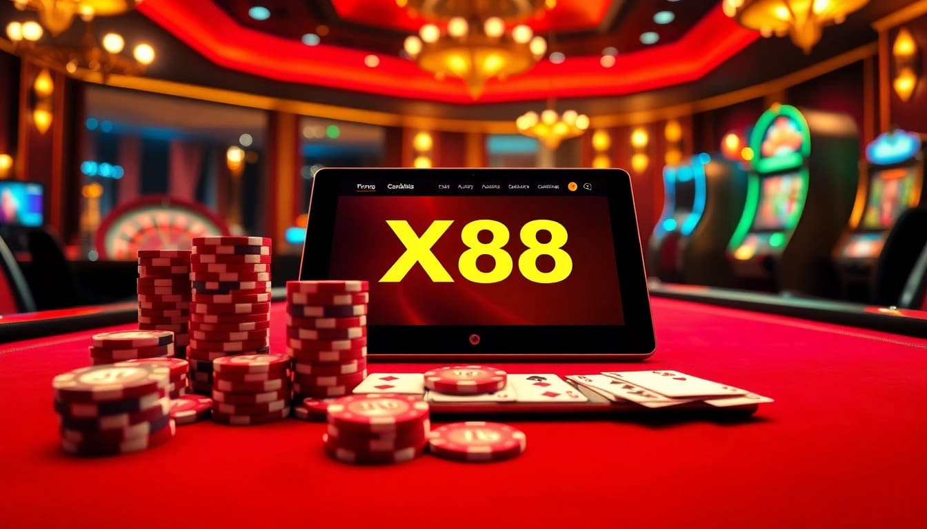 Experience thrilling online gambling at https://xx88.pro/ with vibrant casino visuals and poker action.