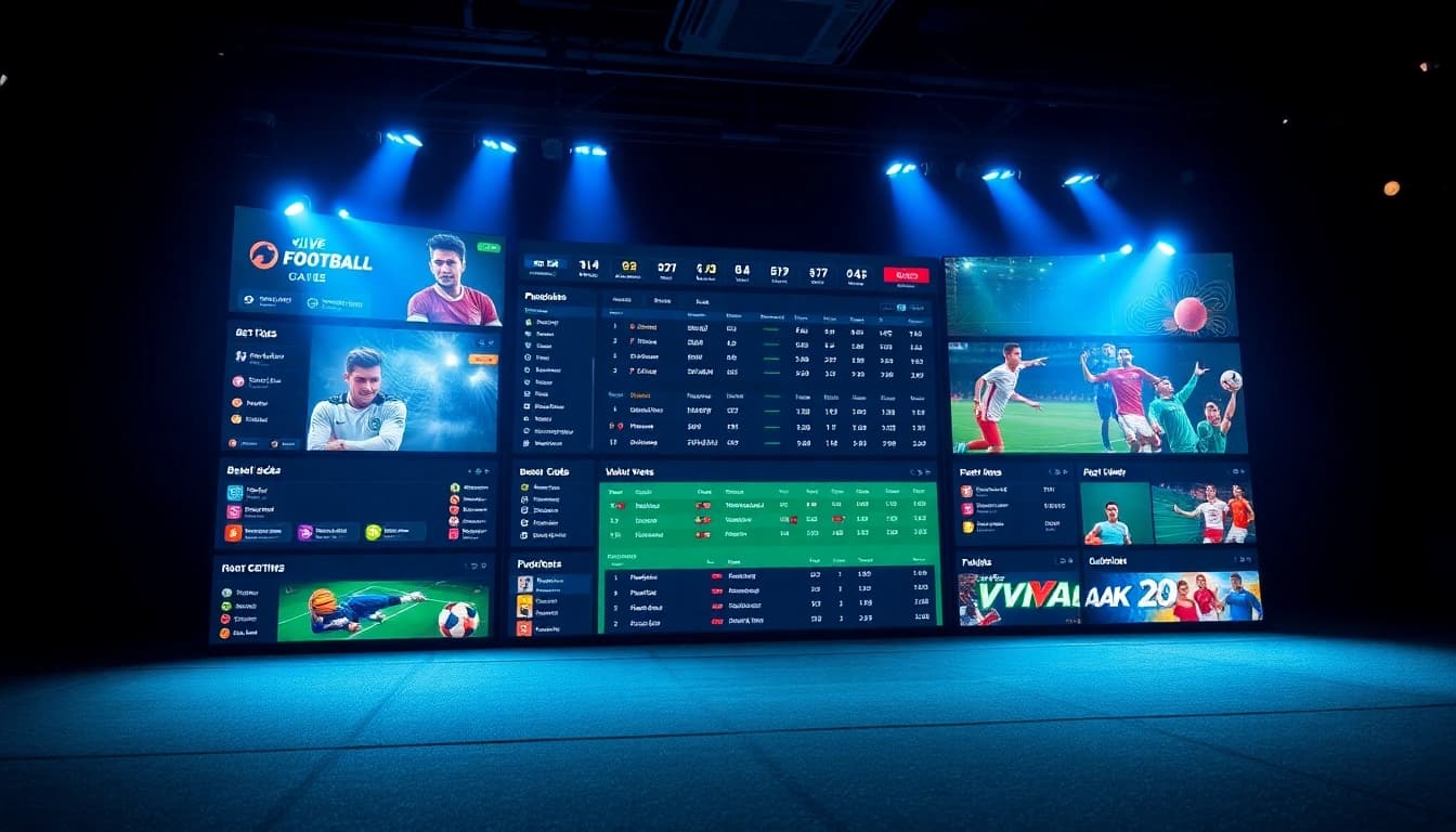 Engaging Thể Thao VMAX 2026 sports betting platform showcasing live odds and vibrant sports activities.