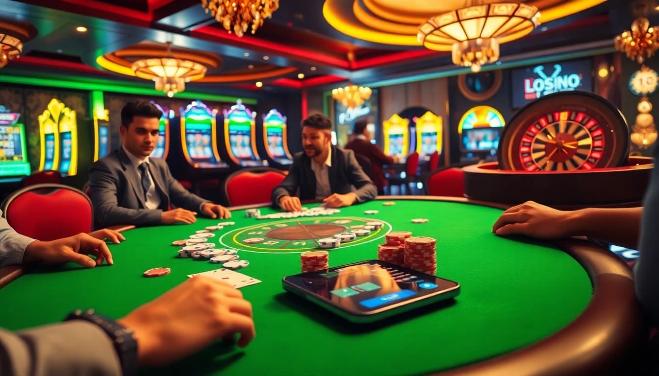Engage with https://s8glx.com at a vibrant casino scene, showcasing poker action and exciting games.