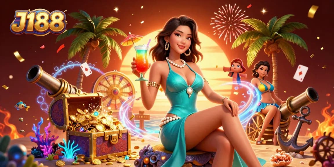 Experience thrilling moments at J188, where dazzling games and big wins await in a vibrant casino scene.