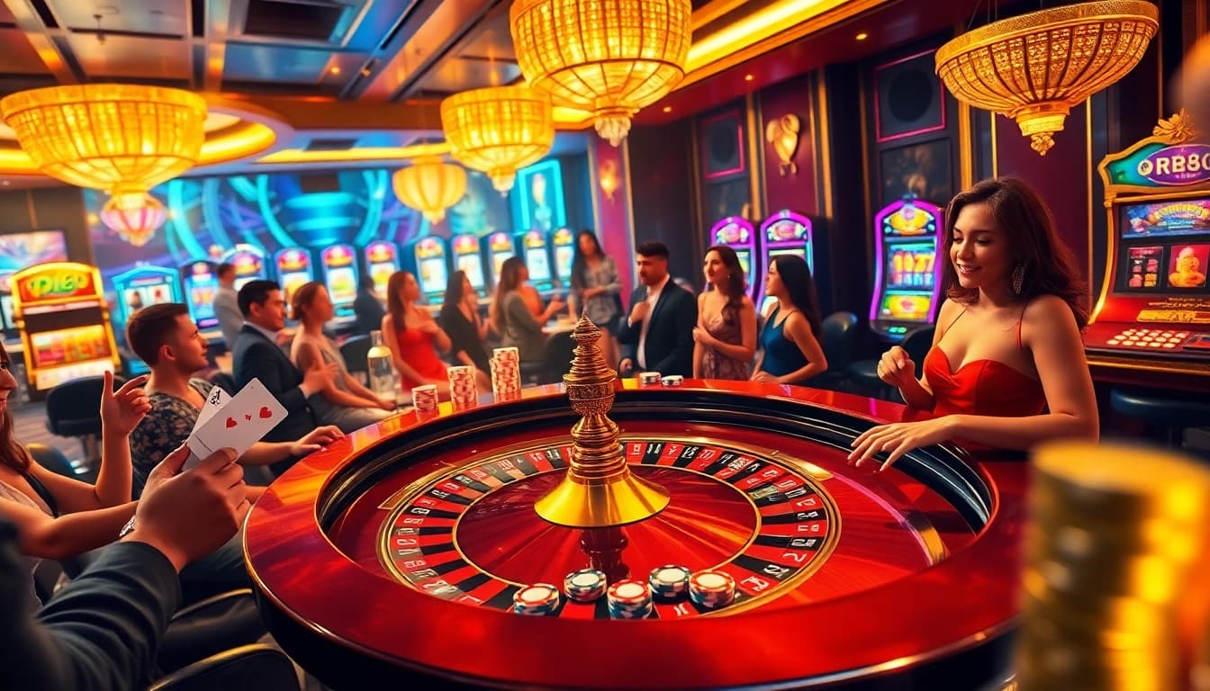 Experience the excitement of RR88 with vibrant casino games and thrill-seeking players.