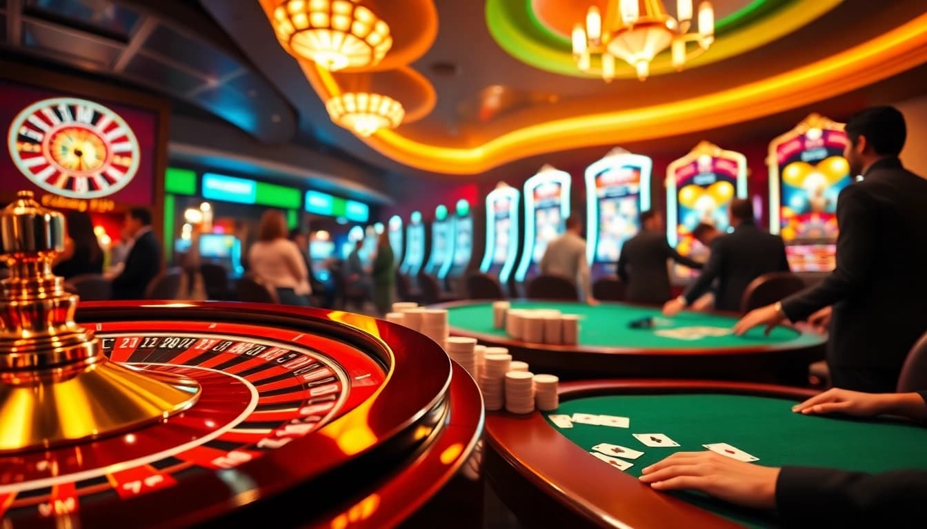 Experience high-energy gameplay at situs nekatwin with vibrant slot machines and engaging card games.