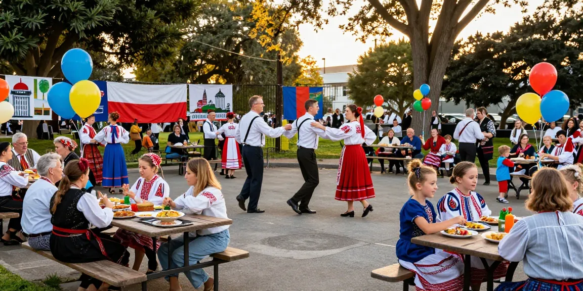 Polish community cultural celebration in San Francisco, showcasing https://www.sfpol.com/ connections and traditions.