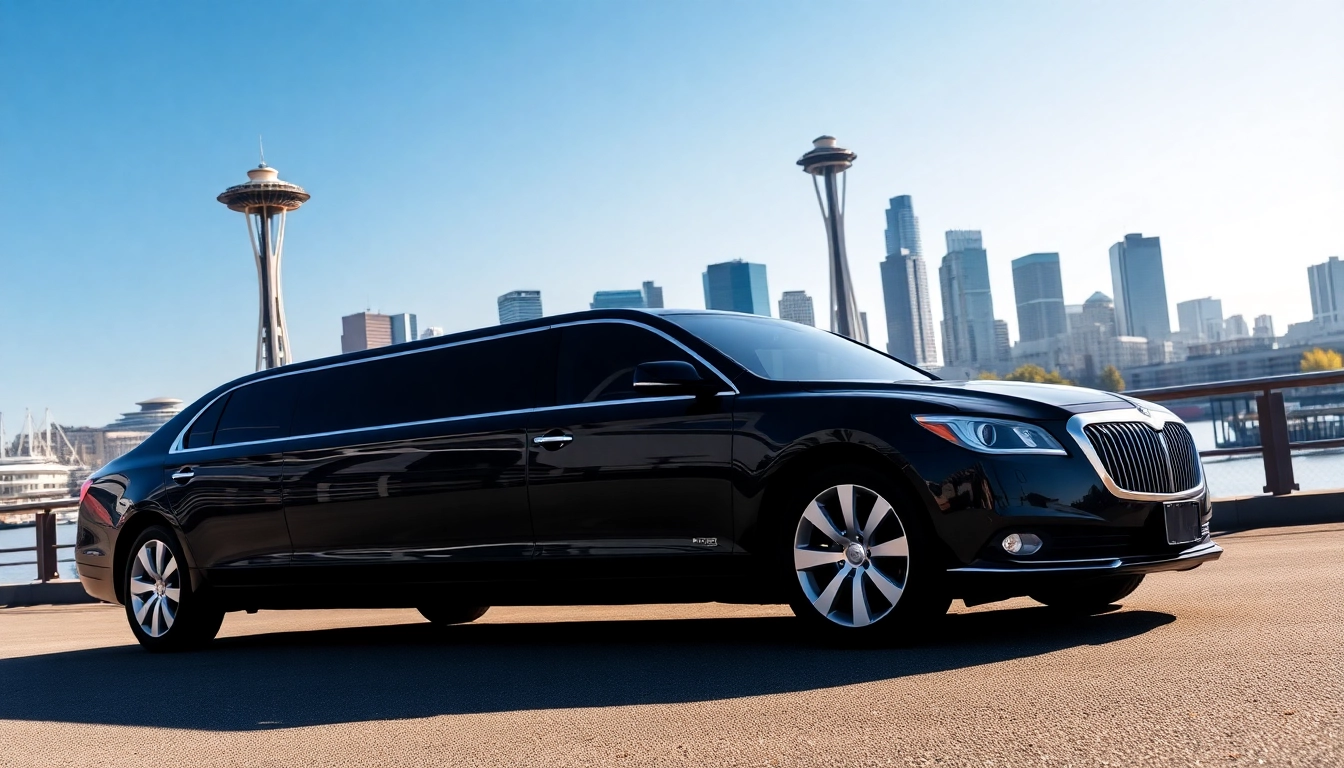 Luxury limo service from Vancouver to Seattle provides elegant transport.