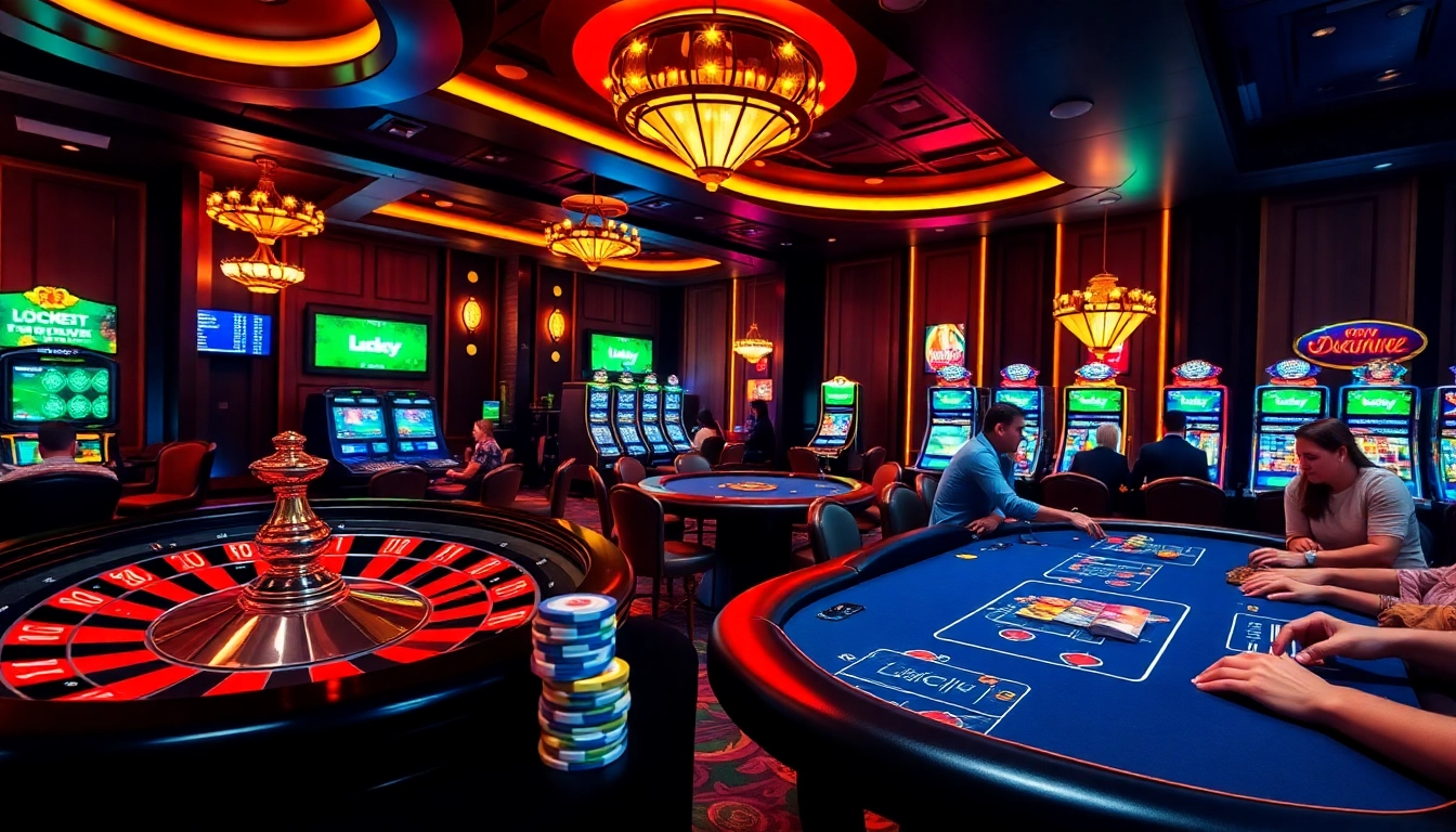 Experience the thrill of winning on the Luckywin casino platform with vibrant tables and engaging gameplay.