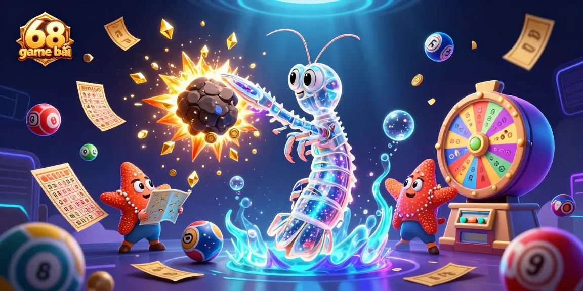 Experience the thrill of 68 game bài with colorful elements and exciting gaming action.