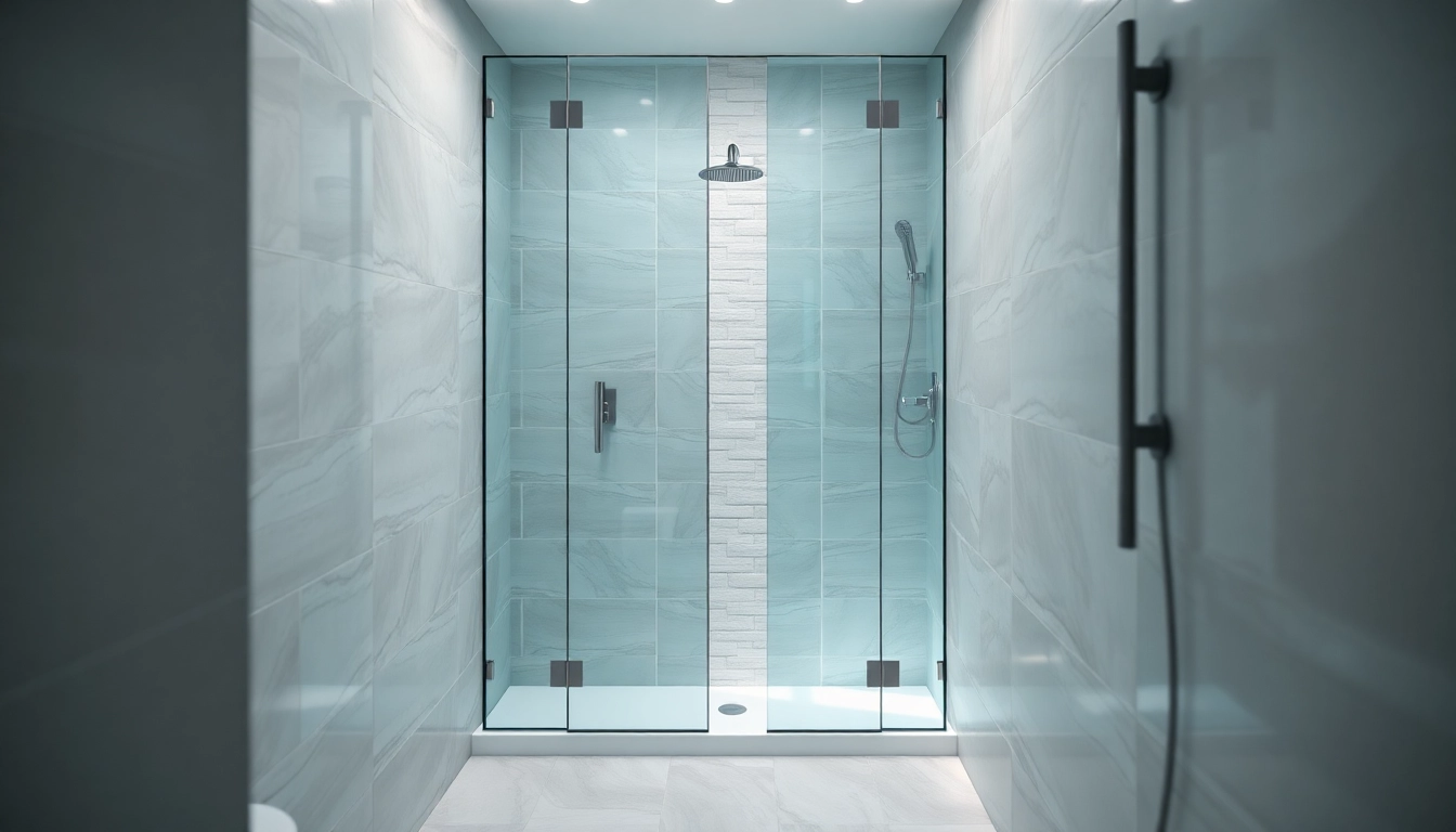 Admire la douche à l'italienne élégamment intégrée dans une salle de bain moderne.