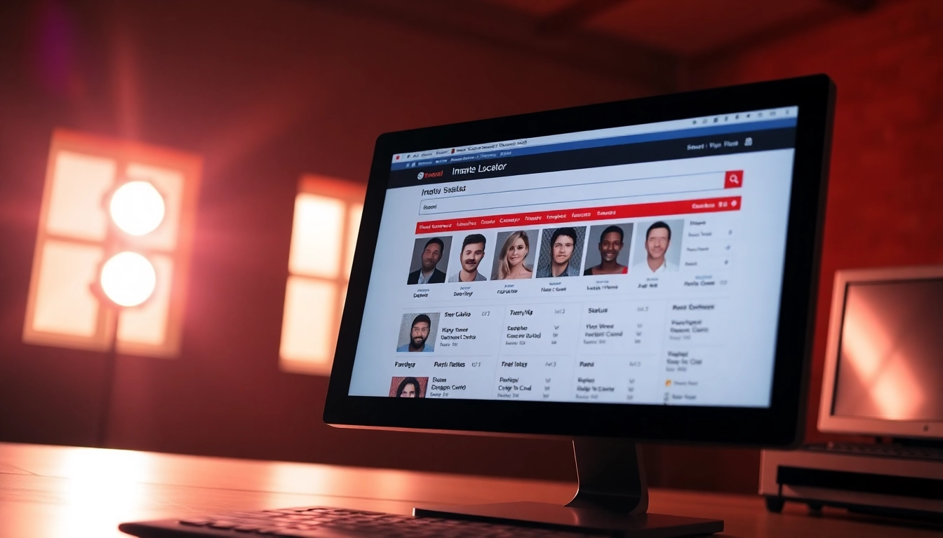 Using the Orange County Jail Inmate Locator to find inmate information on a clear interface.