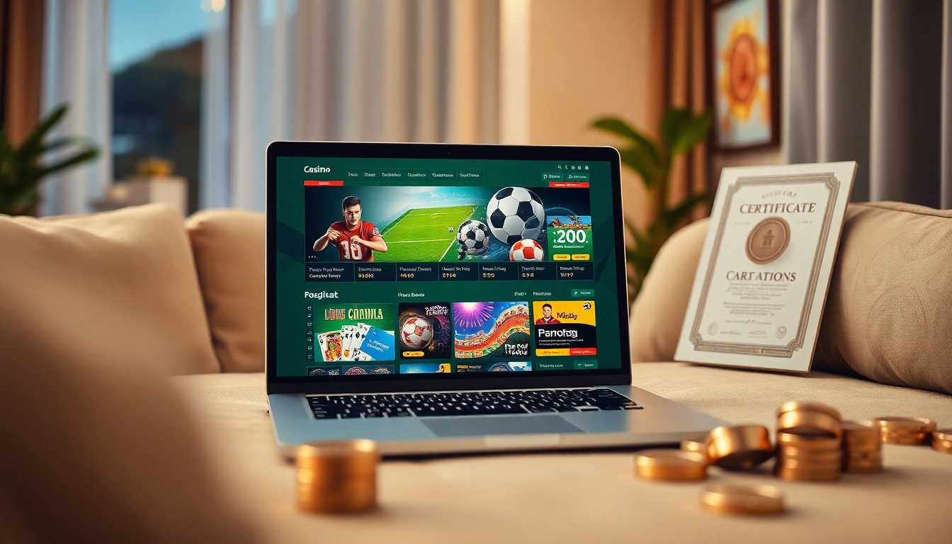 Secure online gambling interface on a laptop with 슈어맨 branding, showcasing a user-friendly experience.