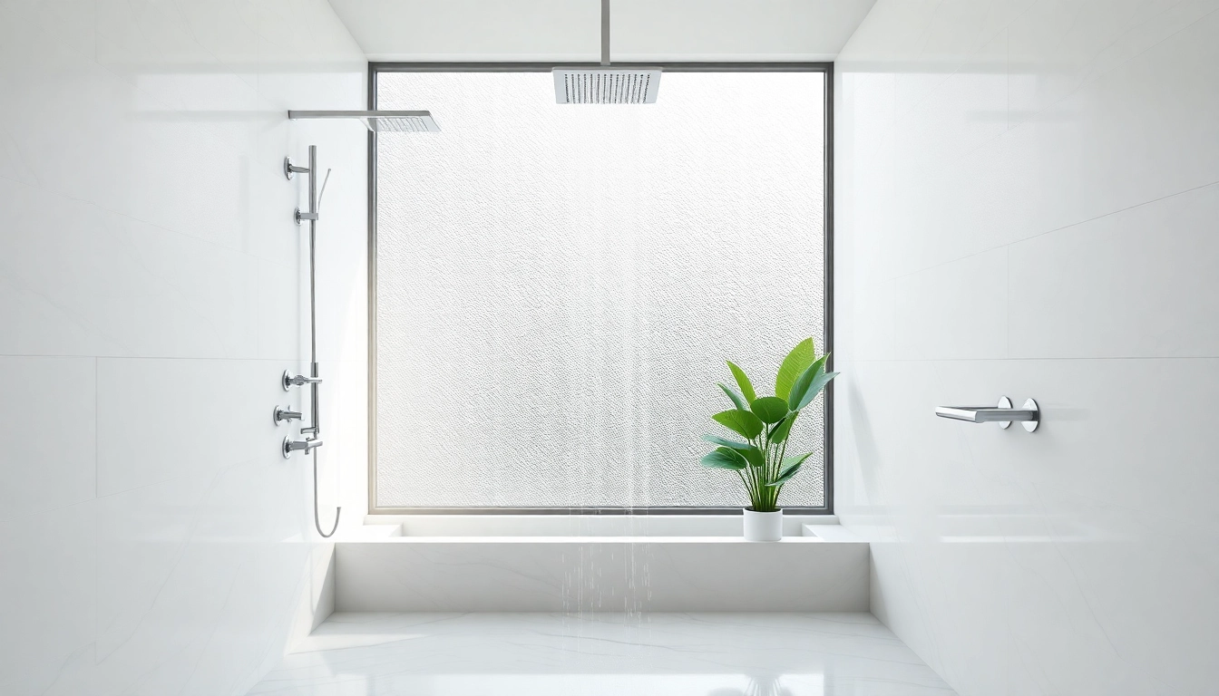 Experience elegant showers showcasing a modern design and luxurious features in a stylish bathroom.