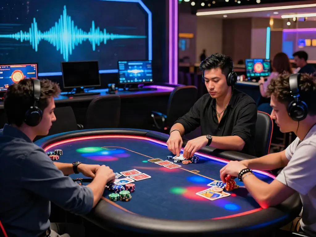 Exciting ORION88 online casino scene with players engaging at a vibrant poker table