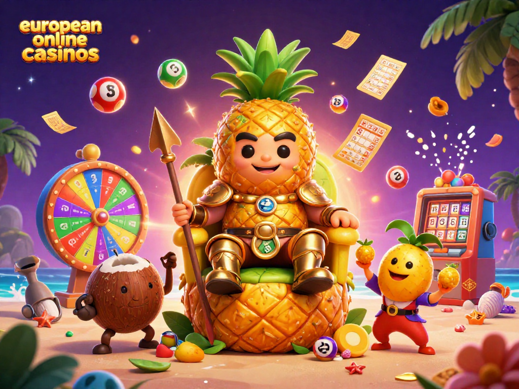 Experience the excitement of european online casinos with colorful characters and dynamic gaming elements.
