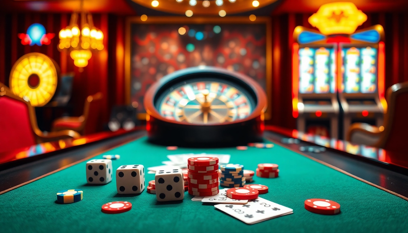 Experience exciting gameplay at https://taixiumd5.fan/ with dynamic casino elements and vibrant atmosphere.