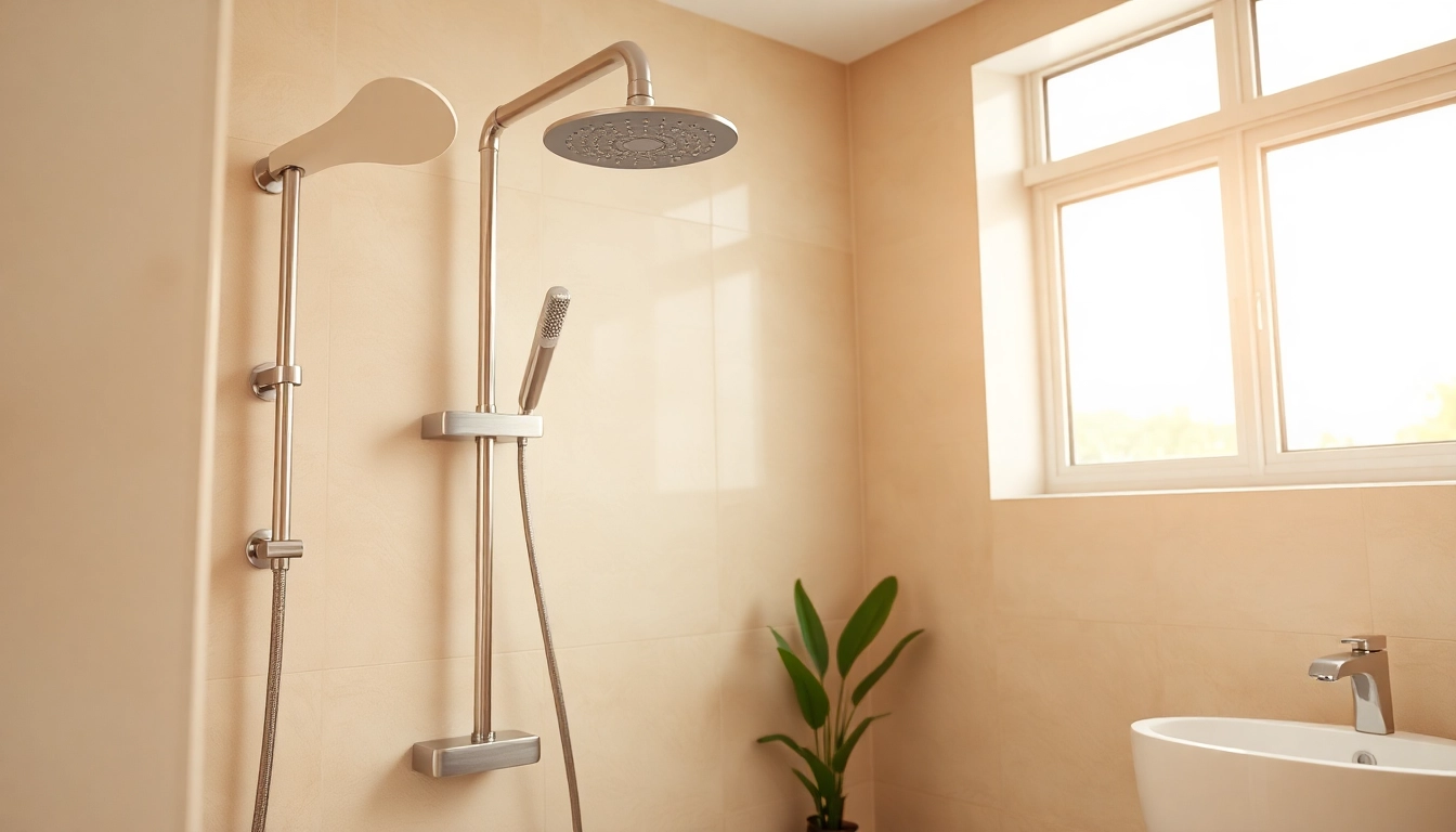 Enhance your space with sunny shower usa inc's elegant bathroom solutions featuring modern fixtures.