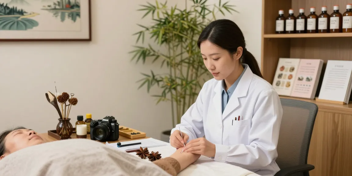 수원교통사고한의원 providing expert acupuncture treatment in a calming clinic setting.
