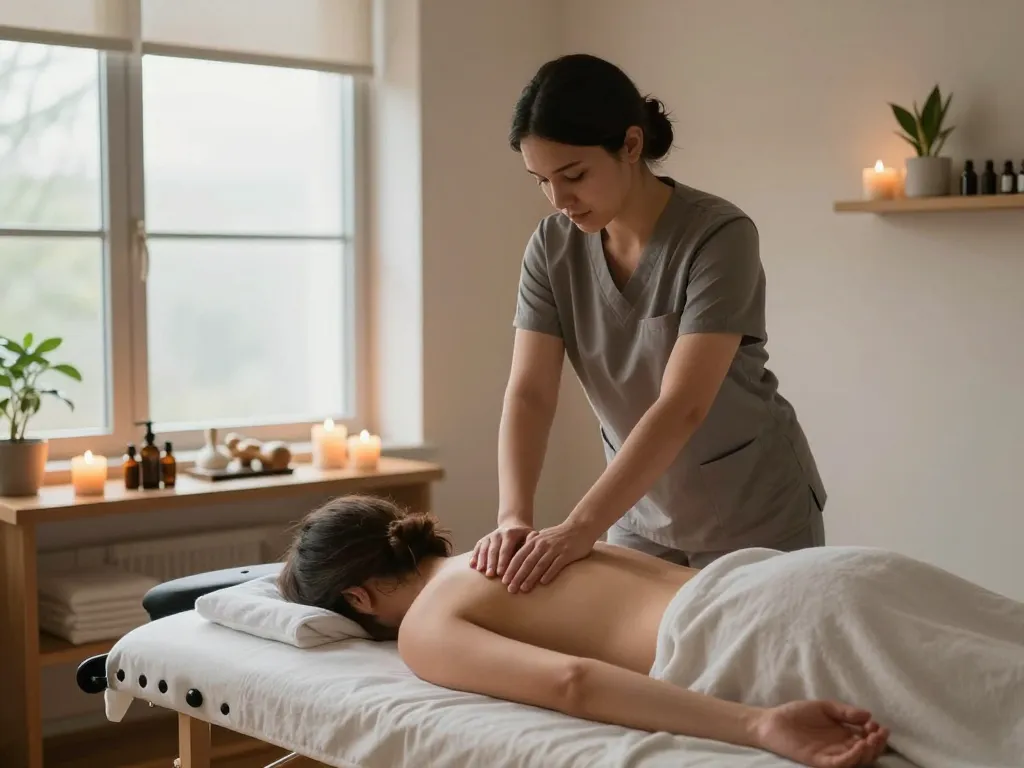 Premium 동대문스웨디시 massage therapy room with serene ambiance and trained therapist