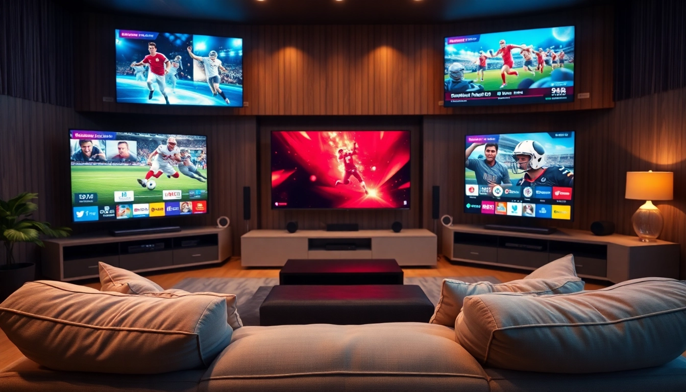 Experience the world of iron iptv with high-definition channels in a cozy living room.