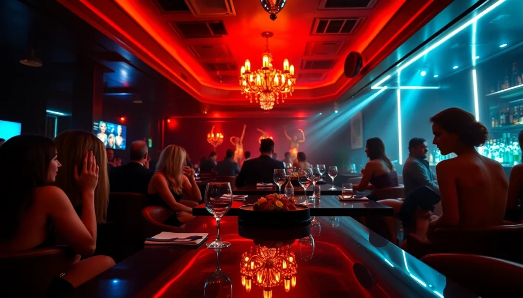 Dinner sxm at Club Noir featuring an elegant atmosphere, luxury dining, and captivating performances.
