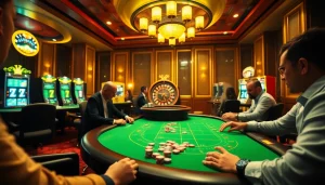 Experience exciting gaming at https://xx88.pizza/ with vibrant casino tables and engaging players.