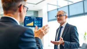 카드현금화 방법에 대해 설명하는 전문가의 모습