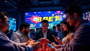 Engaging F8BET online casino experience with diverse players.