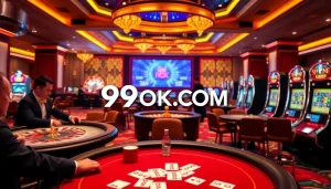 Experience the thrill of gaming at 99OK.COM with engaging casino tables and vibrant action.