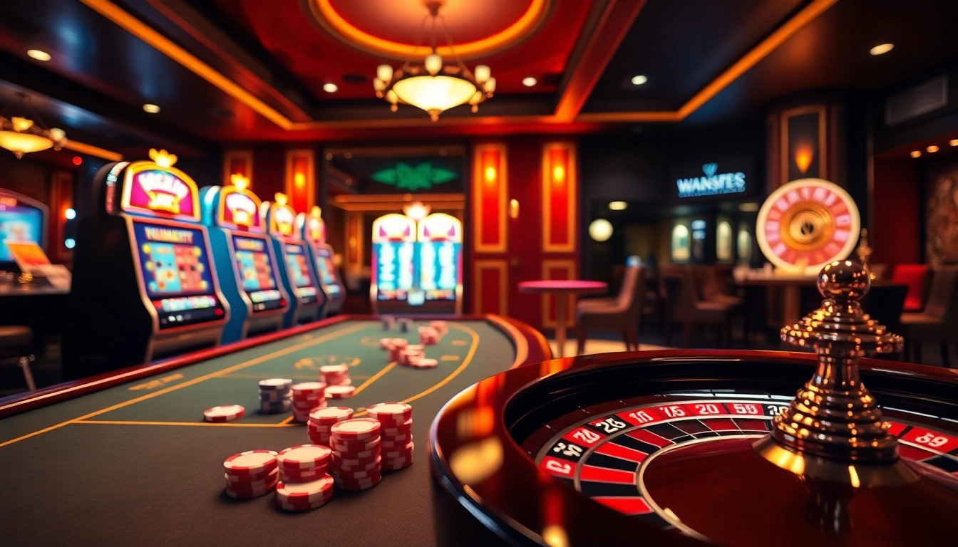 Experience the excitement of winstrike69 with vibrant casino games and luxurious slot machines.