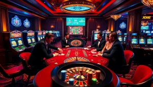 Gamblers enjoy thrilling poker action at the luxurious casino inspired by https://uu88ae.com/.