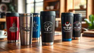 Atraskite ryškius Personalizuotus termo puodelius, demonstruojančius išskirtinius dizainus ir logotipus.