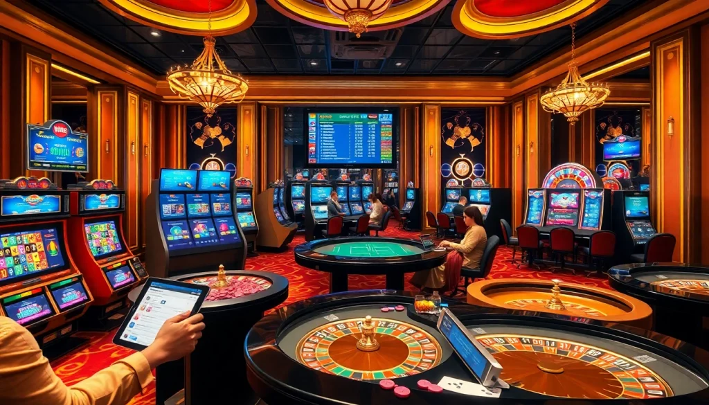 Experience luxury and excitement at https://lode88uk.com/ with an engaging online casino scene featuring vibrant games and players.