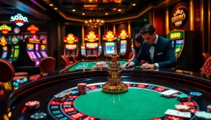 SODO casino roulette table capturing players' excitement and luxury in online gambling.