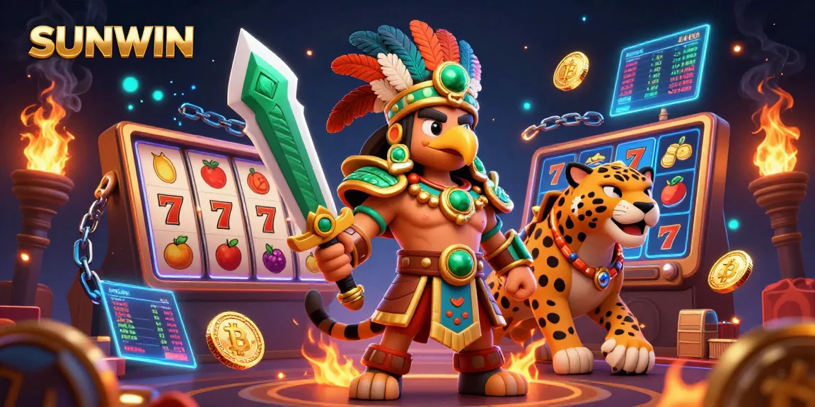 SUNWIN rewards players with exciting gaming opportunities featuring vibrant casino elements and characters.