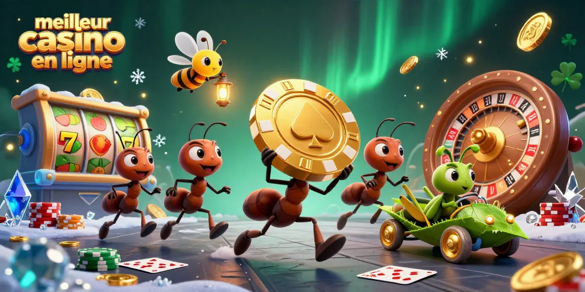 Gagnez au meilleur casino en ligne avec des machines à sous et un jeu de poker illustré en 3D.