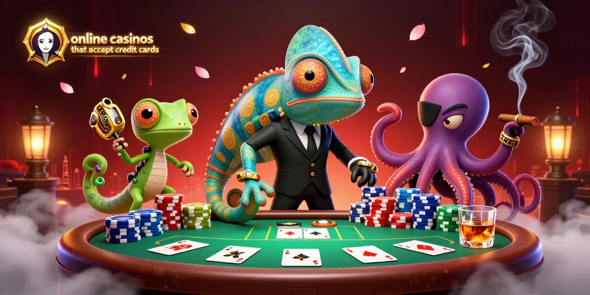 Engage in thrilling action at online casinos that accept credit cards with a dynamic poker scene.